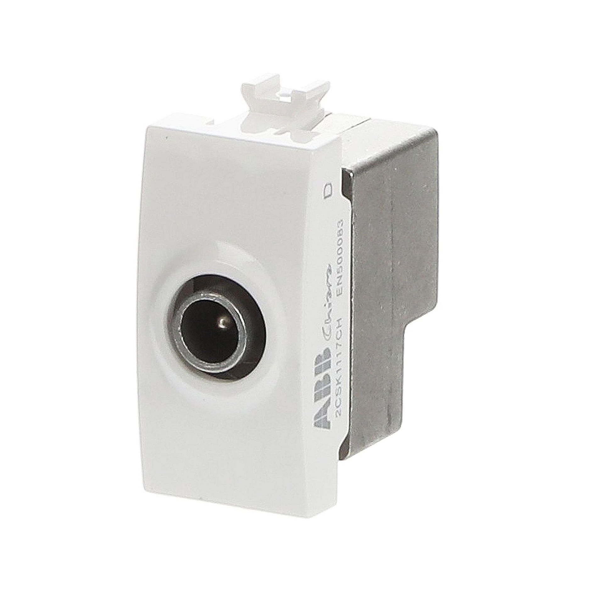 Prese TV End socket Bianco - Chiara – Immagine 3 di 3
