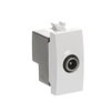 Prese TV Loop-through socket Bianco - Chiara