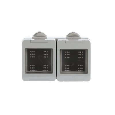 Contenitori da parete IP55 with Clamp Grigio RAL7035 - Chiara