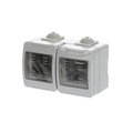 Contenitori da parete IP55 with Clamp Grigio RAL7035 - Chiara