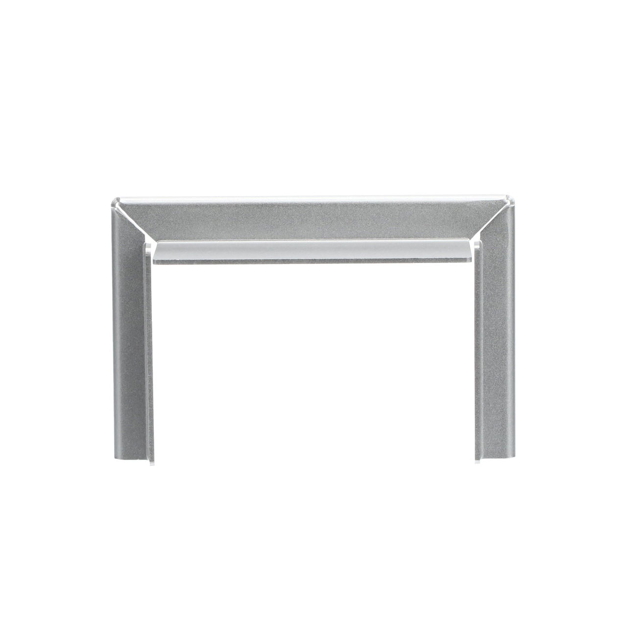 TETTO ANTIPIOGGIA 1 COL. INCASSO 41381RH, aluminium