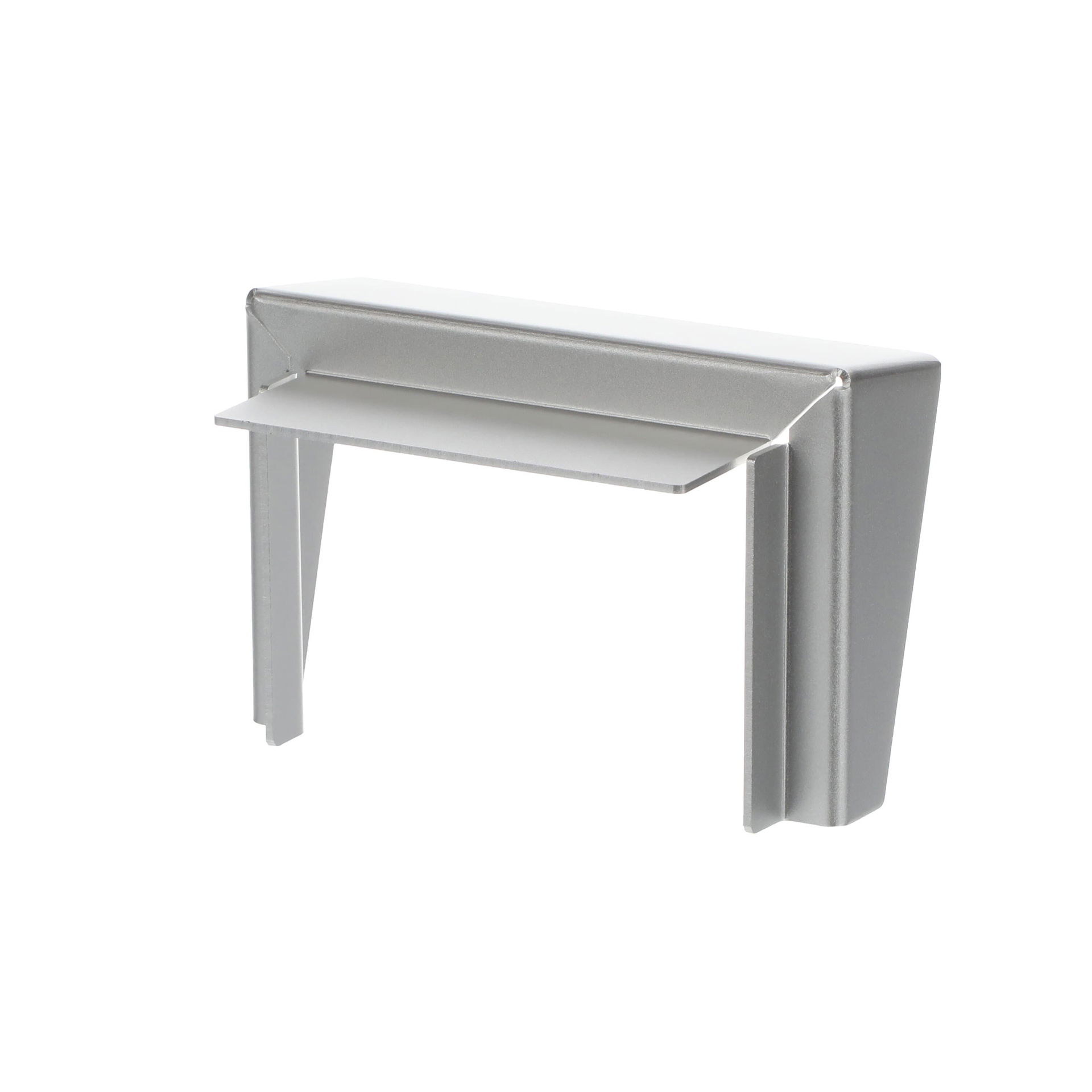 TETTO ANTIPIOGGIA 1 COL. INCASSO 41381RH, aluminium – Immagine 3 di 3