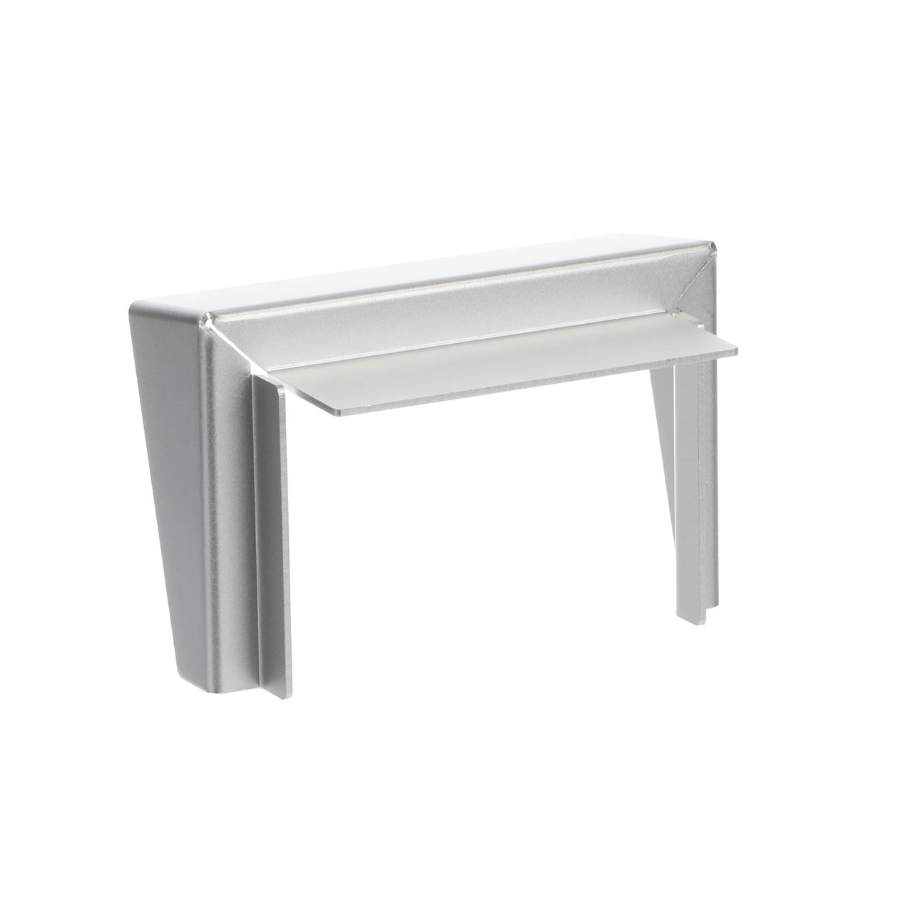 TETTO ANTIPIOGGIA 1 COL. INCASSO 41381RH, aluminium – Immagine 2 di 3