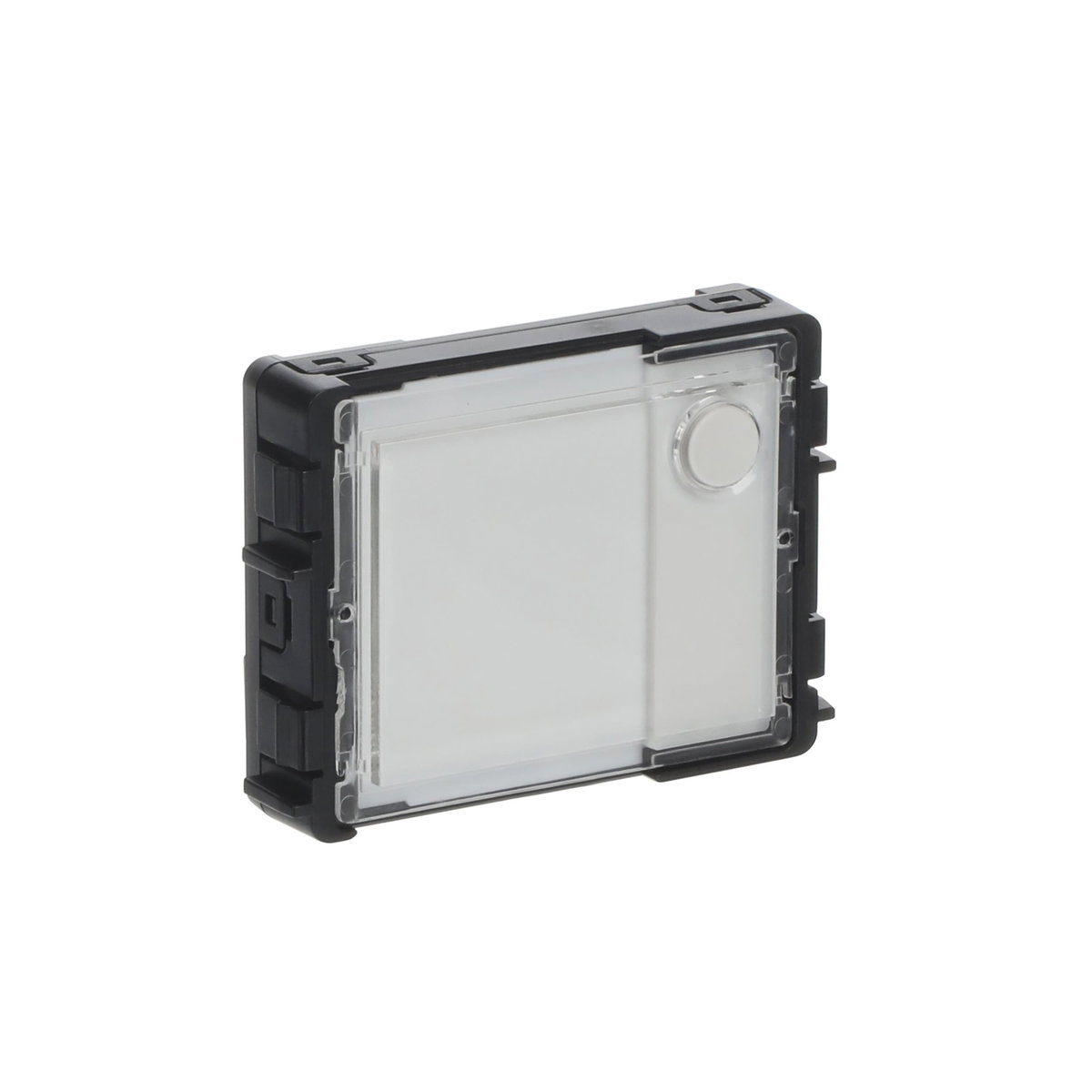 Modulo 1 pulsante circolare, 1, Trasparente