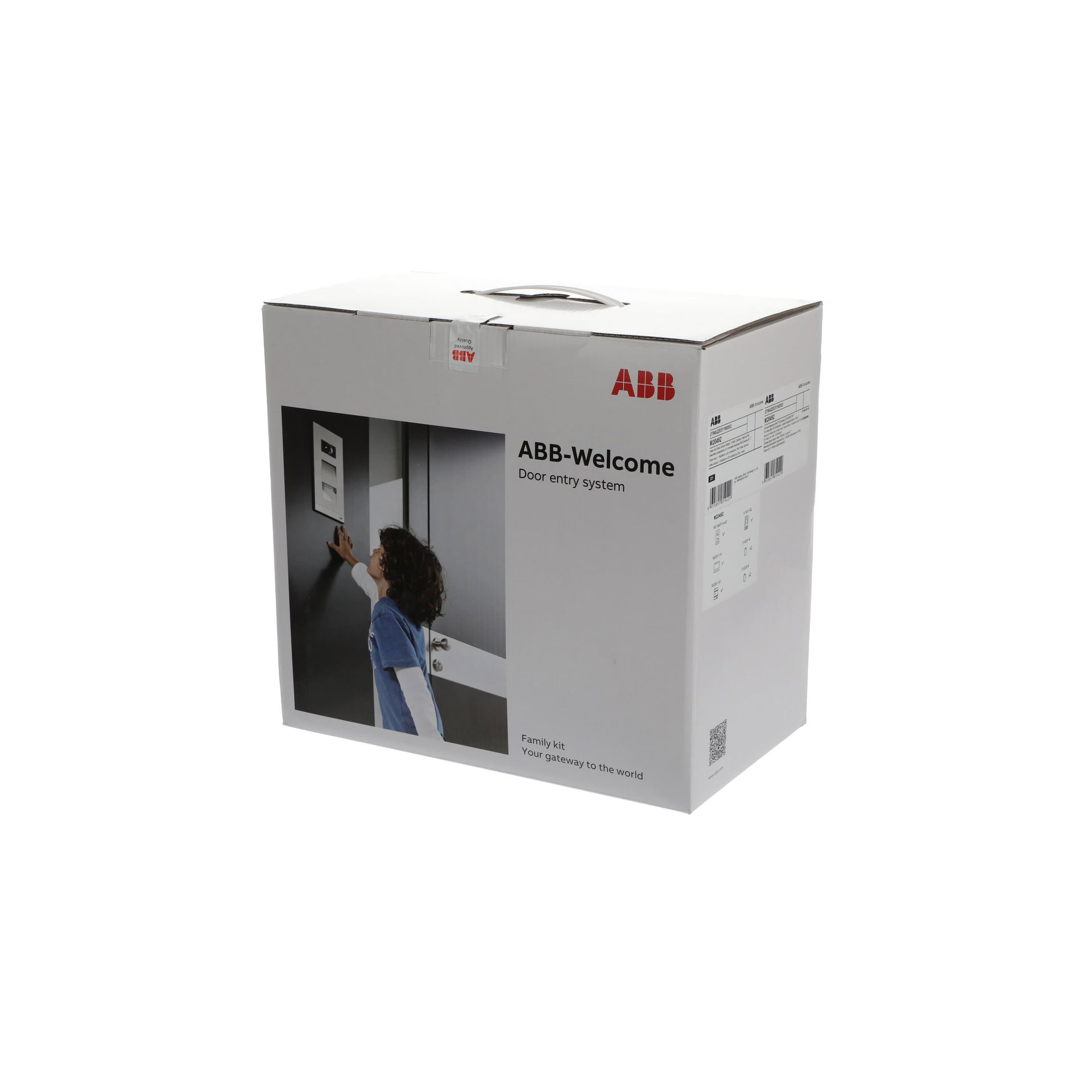 Video kit, Video Indoor Station 7 + Mini Outdoor Station - Flush Mounted – Immagine 4 di 4