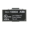 Rating Plug 1000 E1.2..E6.2 (Black)