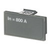 RATING PLUG BASIC In=800A XT7-XT7M IEC