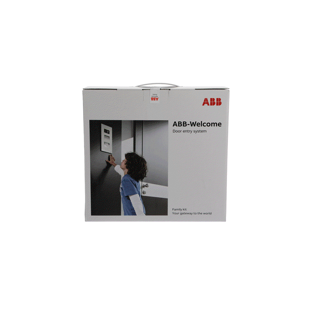 Video kit, Video Indoor Station 7 + Mini Outdoor Station - Flush Mounted