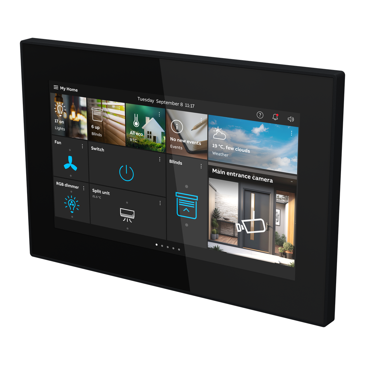 OneTouch 7, LAN + Wi-Fi, black – Immagine 3 di 3
