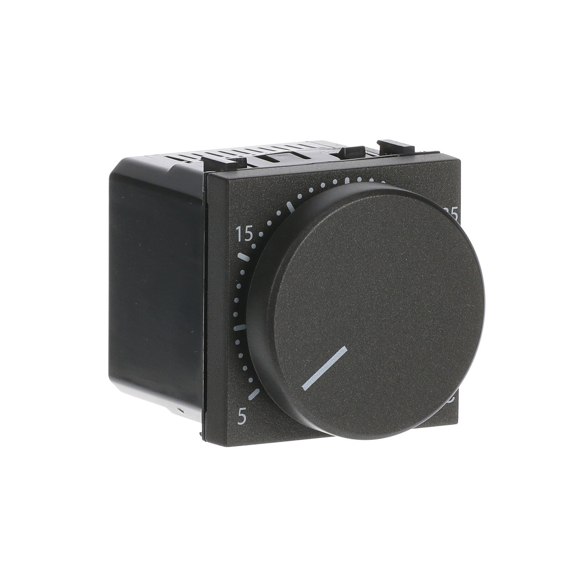 Termostato Heater 1gang Antracite - Zenit – Immagine 3 di 4