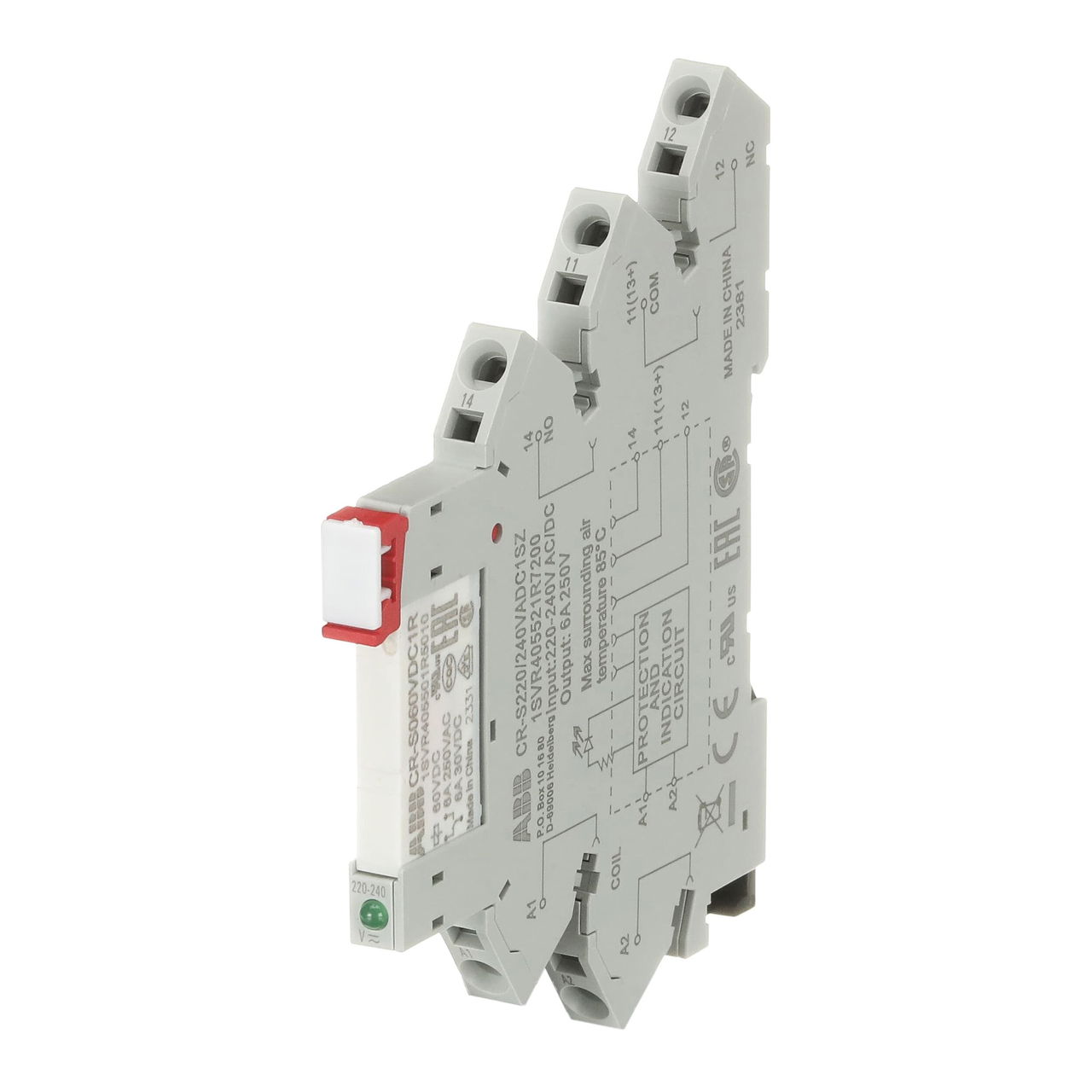 CR-S230VADC1CRZ BASE + REL? ESTR. 6 MM – Immagine 3 di 3