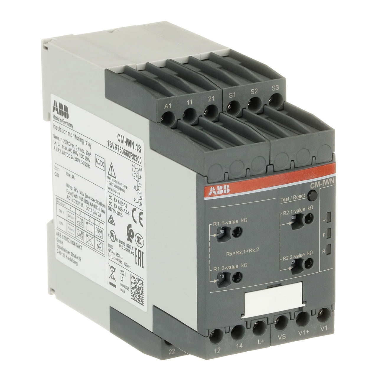 CM-IWN.1S REL?. ISOLAM. 400VAC-600VDC VITE – Immagine 3 di 4