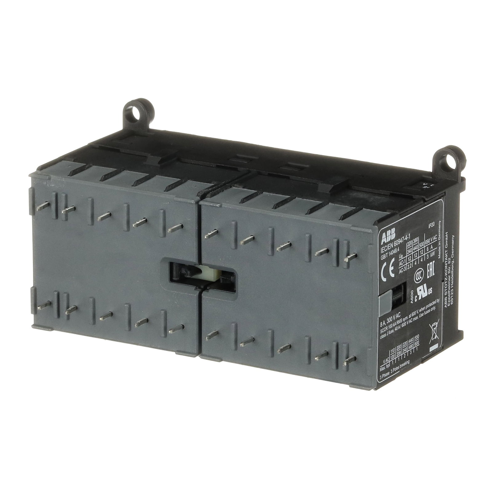 Minicontattori VBC6 24 V DC - 3 NO - 0 NC - Soldering Pins – Immagine 3 di 3