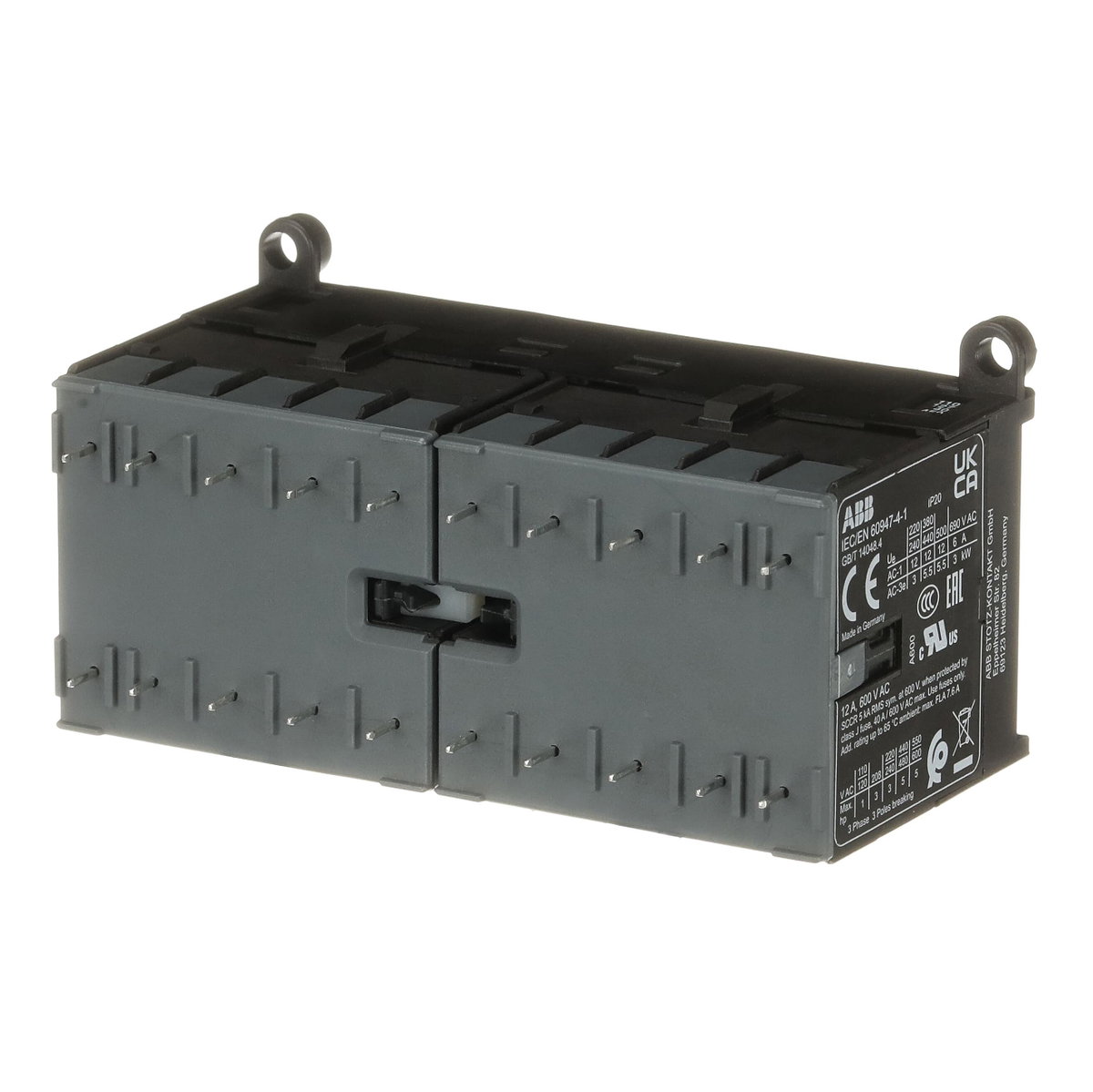 Minicontattori VB7 110 ... 127 V AC - 3 NO - 0 NC - Soldering Pins – Immagine 3 di 3