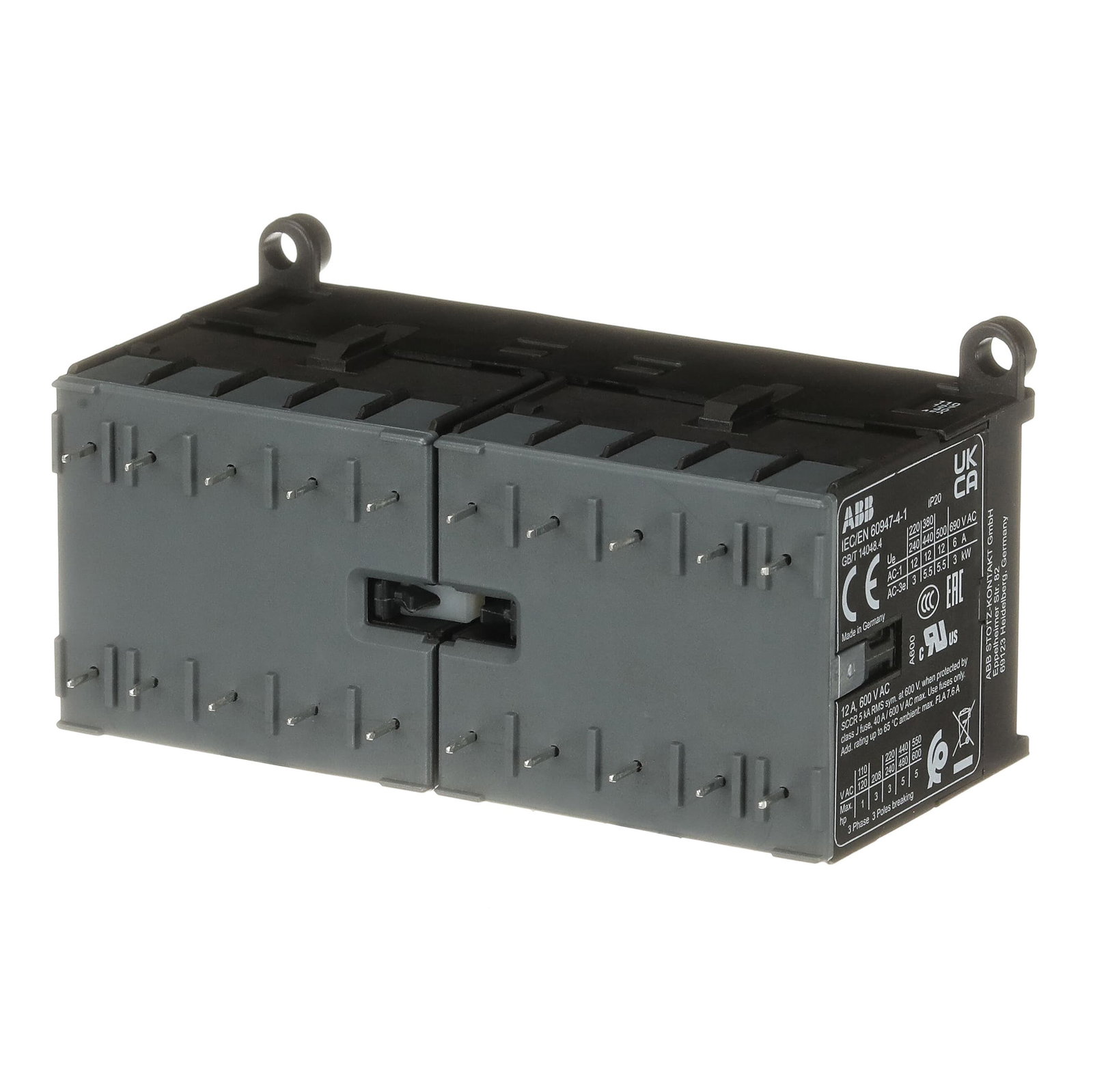 Minicontattori VB7 110 ... 127 V AC - 3 NO - 0 NC - Soldering Pins – Immagine 3 di 3