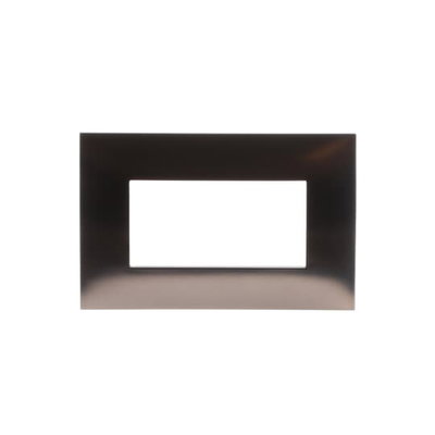 Placche metallizzate 4Moduli 1-gang Bronzo - Chiara