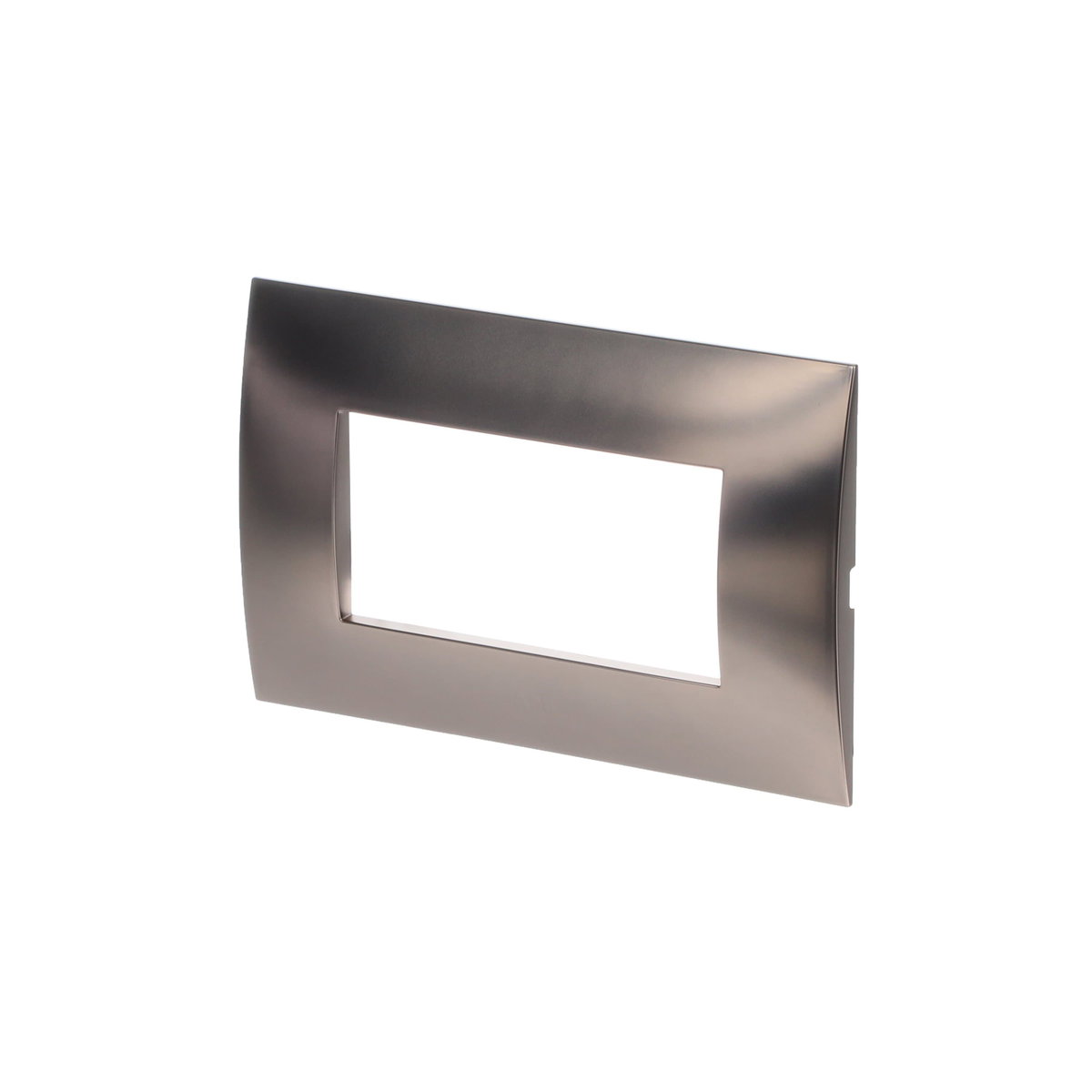 Placche metallizzate 4Moduli 1-gang Bronzo - Chiara – Immagine 3 di 3