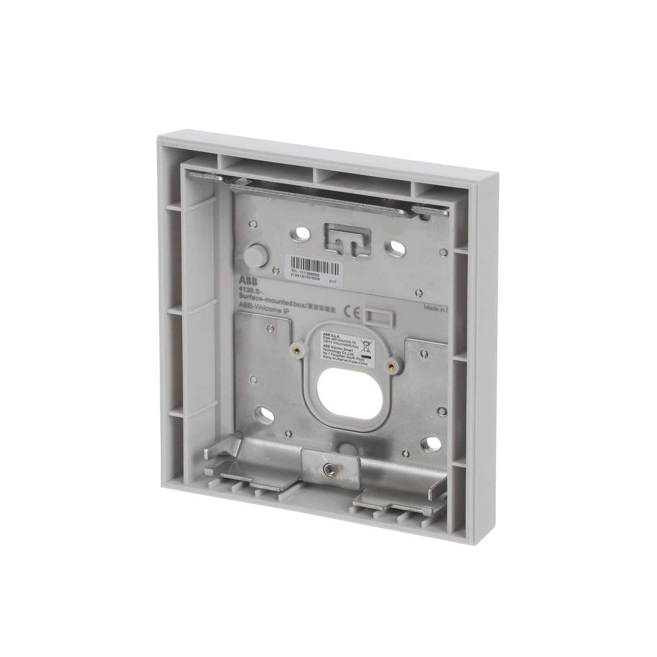 Scatola Da Parete Grigia 1X1 41381S-H, 1/1, Grigio – Immagine 3 di 3