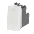Interrutori 2-pole switch 2P with Not included Bianco - Chiara