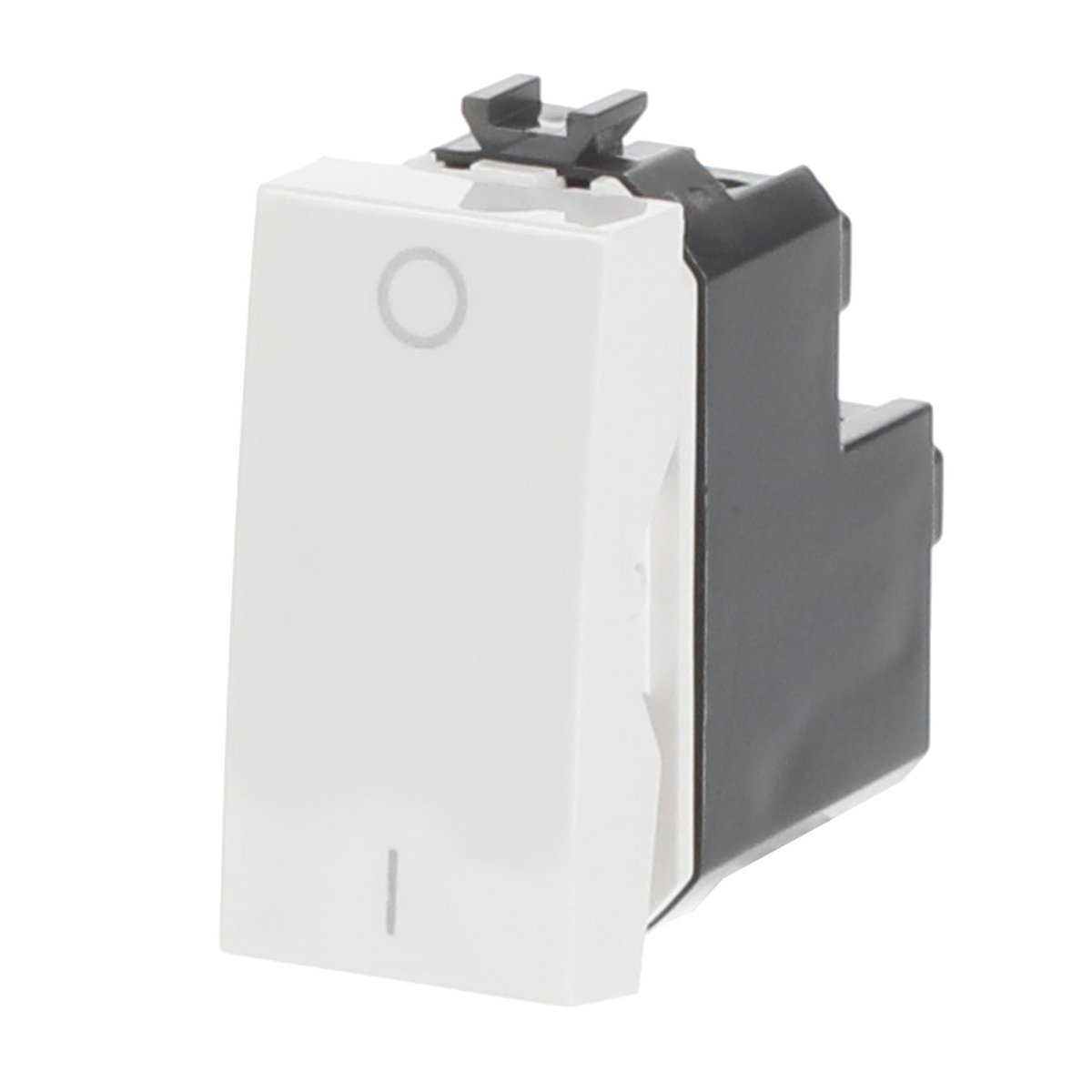Interrutori 2-pole switch 2P with Not included Bianco - Chiara – Immagine 3 di 3
