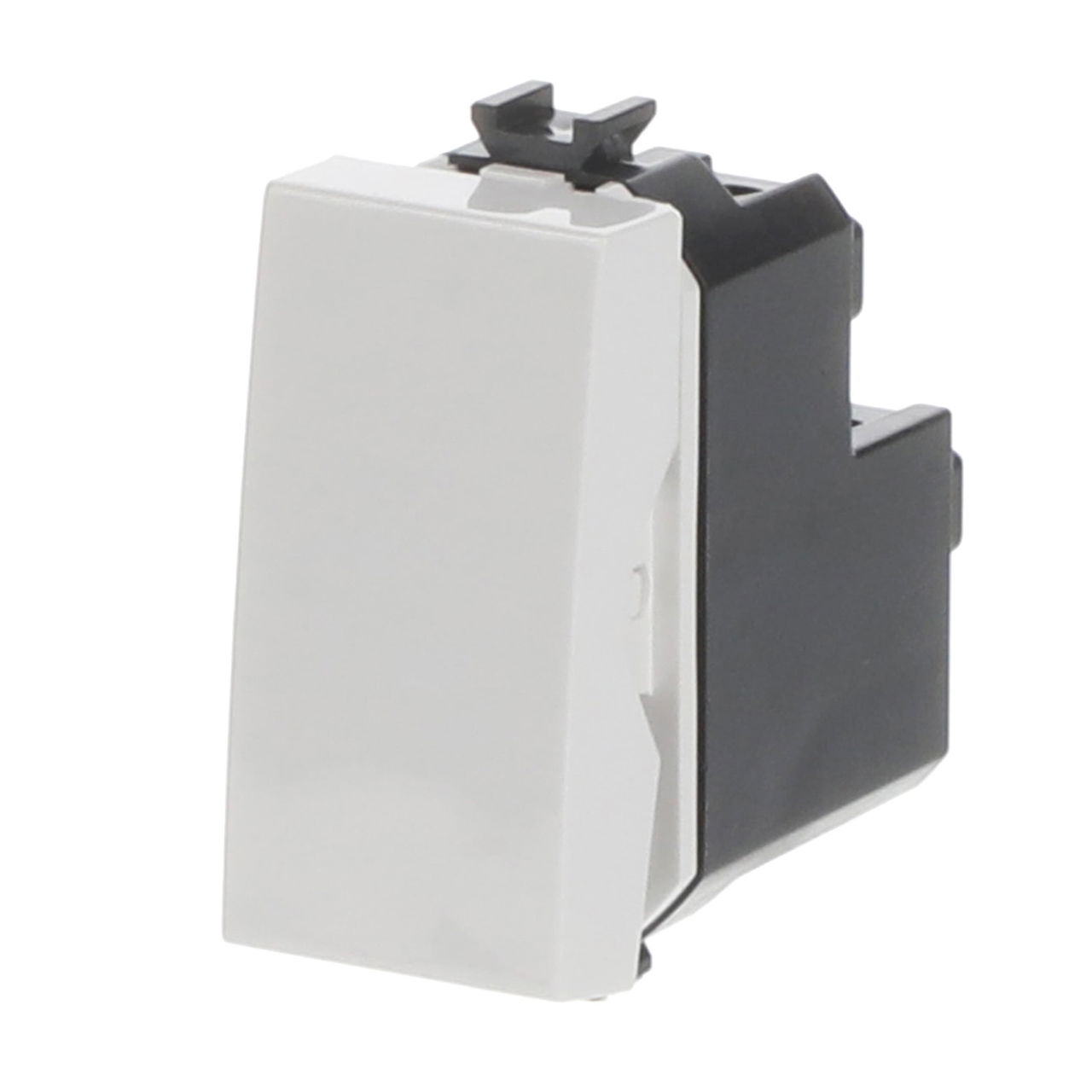 Pulsanti generici Without imprint Single push button 1P 1NO 0NC 0CO Bianco - Chiara – Immagine 3 di 3