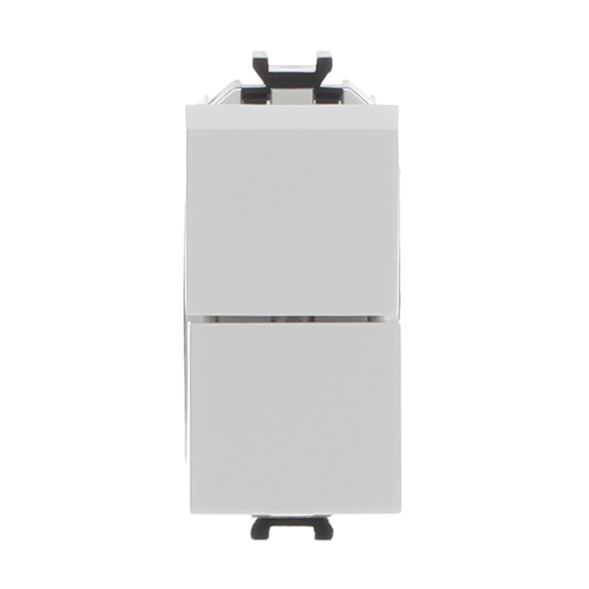 Pulsanti generici Without imprint Group push button 2P 2NO 0NC 0CO Bianco - Chiara – Immagine 2 di 3