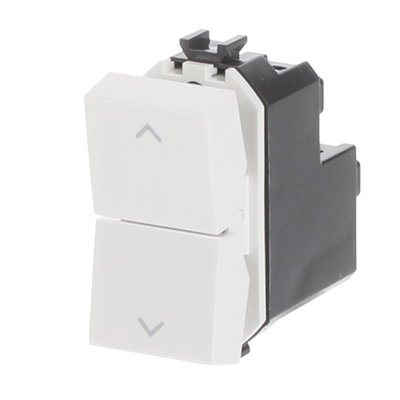 Pulsanti generici Without imprint Group push button 2P 2NO 2NC 0CO Bianco - Chiara