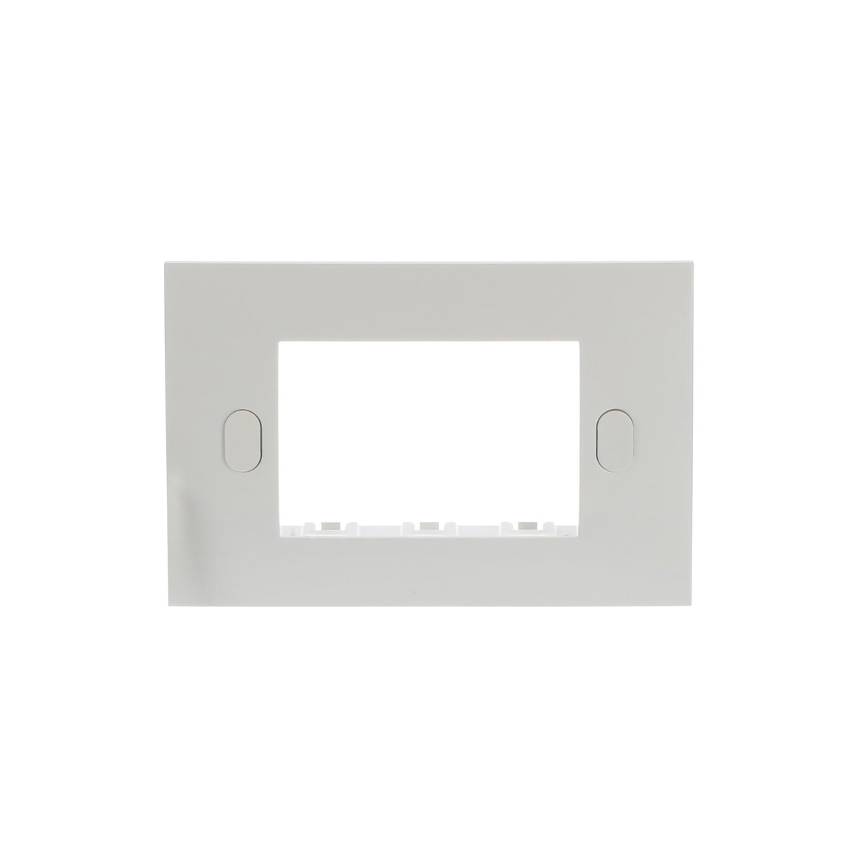 Placche autoportanti 3 Moduli 3-gang Bianco RAL9016 - Chiara