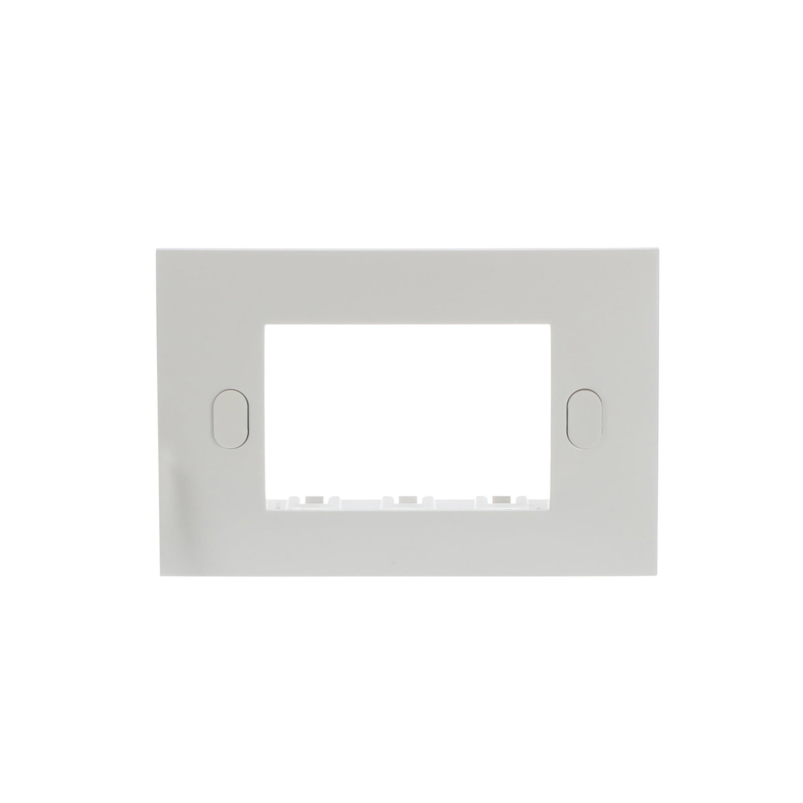 Placche autoportanti 3 Moduli 3-gang Bianco RAL9016 - Chiara