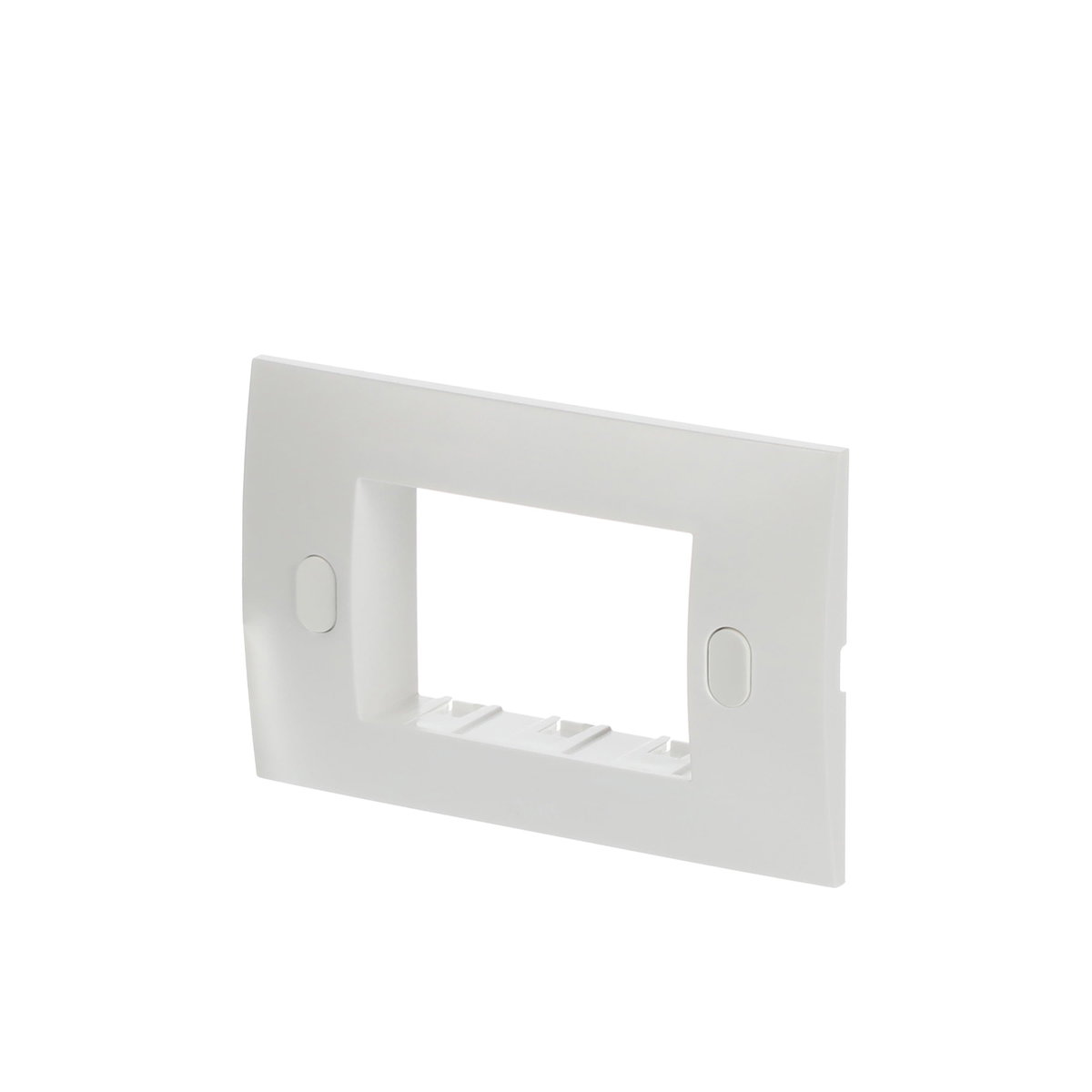 Placche autoportanti 3 Moduli 3-gang Bianco RAL9016 - Chiara – Immagine 3 di 3