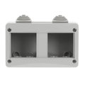 Contenitori da parete IP40 with Clamp Grigio RAL7035 - Chiara