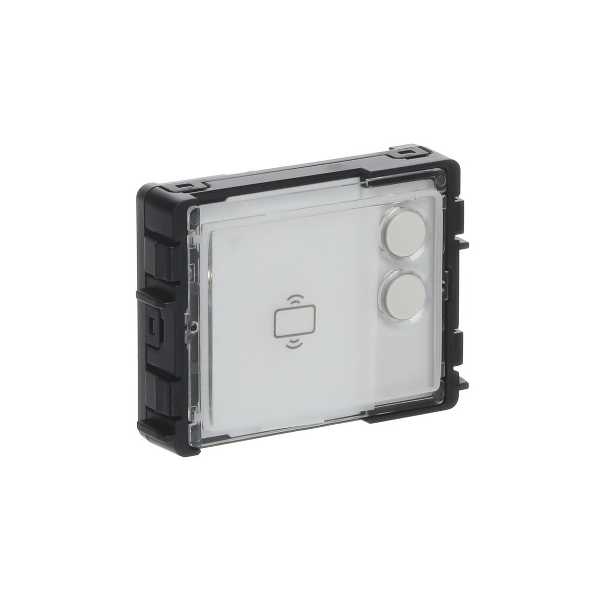 Modulo 2 pulsanti circolari, NFC/IC, 2, Trasparente, RFID – Immagine 2 di 3
