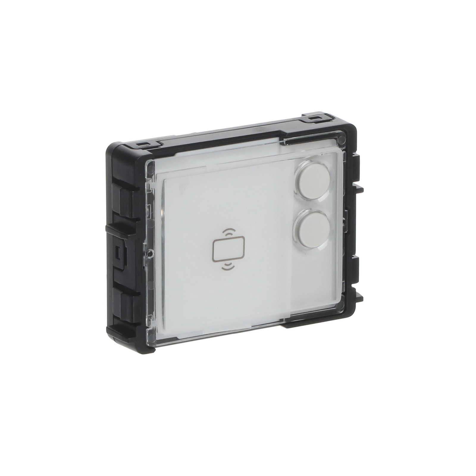 Modulo 2 pulsanti circolari, NFC/IC, 2, Trasparente, RFID – Immagine 2 di 3