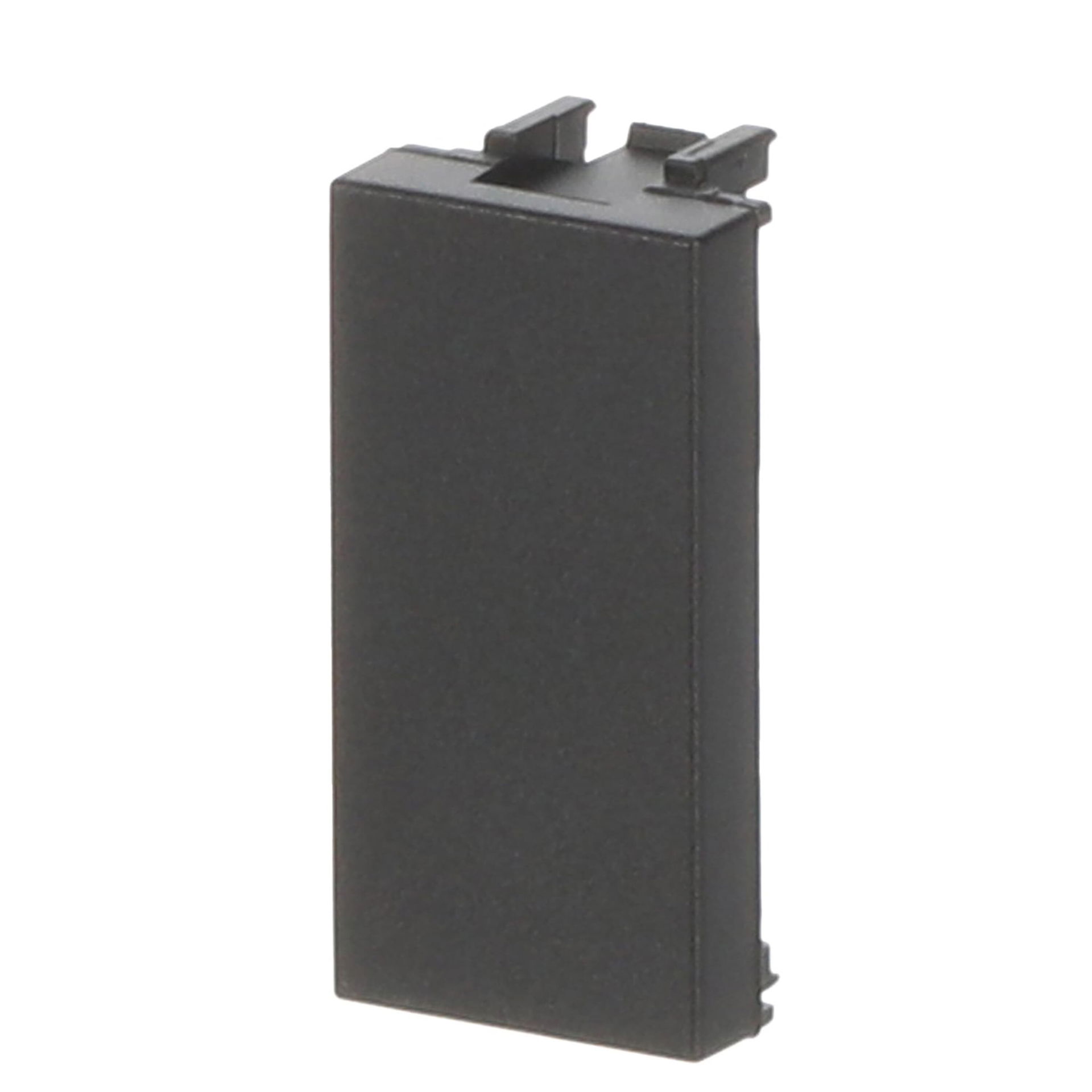 Copriforo for Blind plate with Without imprint Antracite - Zenit – Immagine 3 di 3