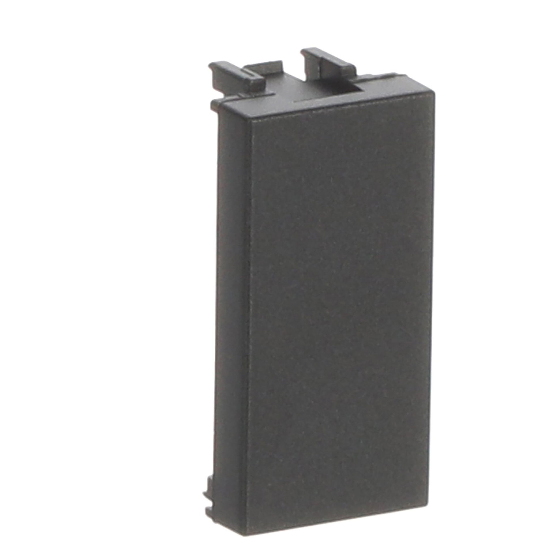 Copriforo for Blind plate with Without imprint Antracite - Zenit – Immagine 2 di 3