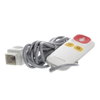 74163B7Pear push-button Systevo Call Easy 2+1 IP67, with auto-release plug "L" coded (3m)