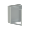 CASSA+PORTA TRASPARENTE1000X800X300-INOX