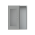 CASSA+PORTA TRASPARENTE 500X400X200-INOX