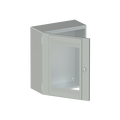 CASSA+PORTA TRASPARENTE 500X400X200-INOX