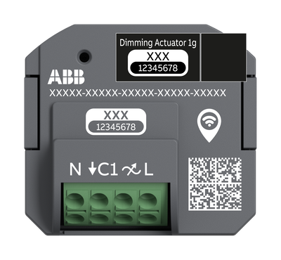 Dimming Actuator 230 V AC free@home wireless