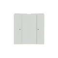 Control Element 2gang studio white - Platform 63