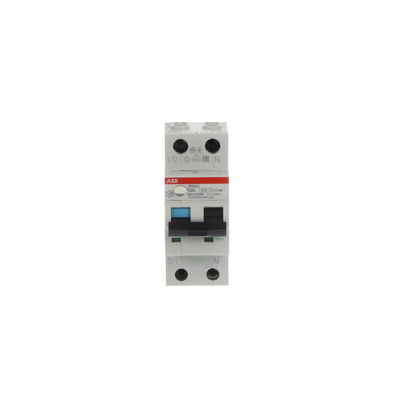 Interruttori magnetotermici differenziali DS201 DS201 - 1P+N - 30 mA - 20 A - C - Type AC