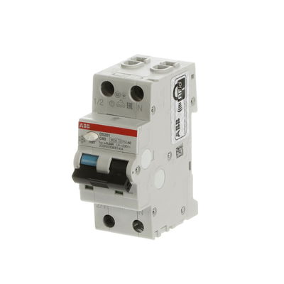 Interruttori magnetotermici differenziali DS201 DS201 - 1P+N - 30 mA - 40 A - C - Type AC