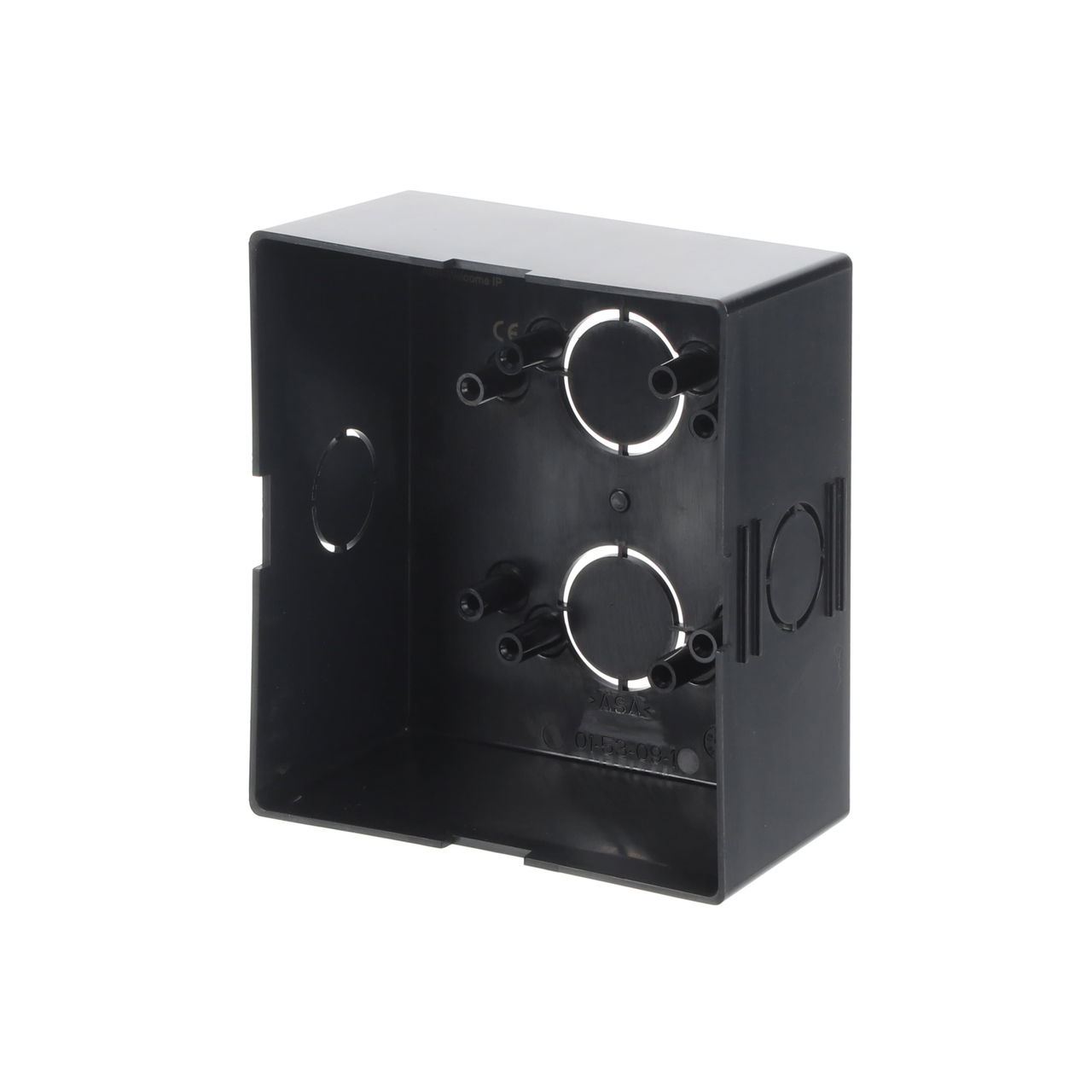 SCATOLA OPZIONALE PREINCASSO 1X1 41381PB, 1/1, Nero – Immagine 3 di 3