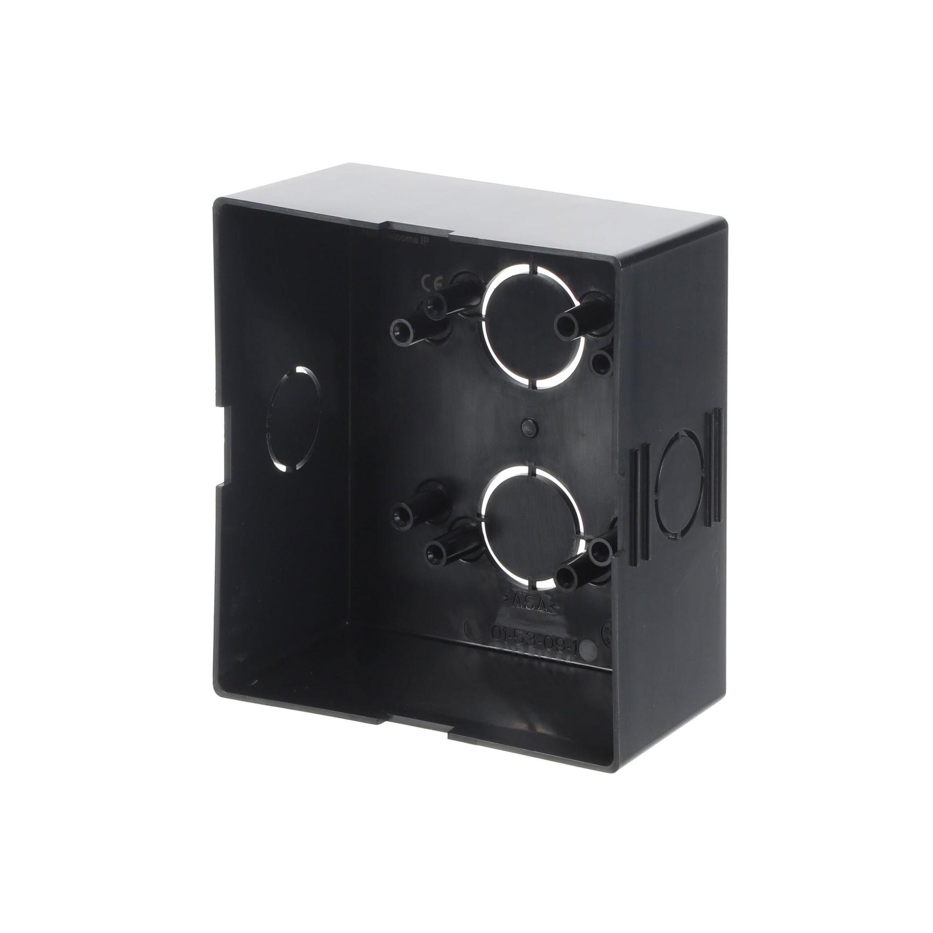 SCATOLA OPZIONALE PREINCASSO 1X1 41381PB, 1/1, Nero – Immagine 3 di 3