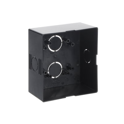SCATOLA OPZIONALE PREINCASSO 1X1 41381PB, 1/1, Nero