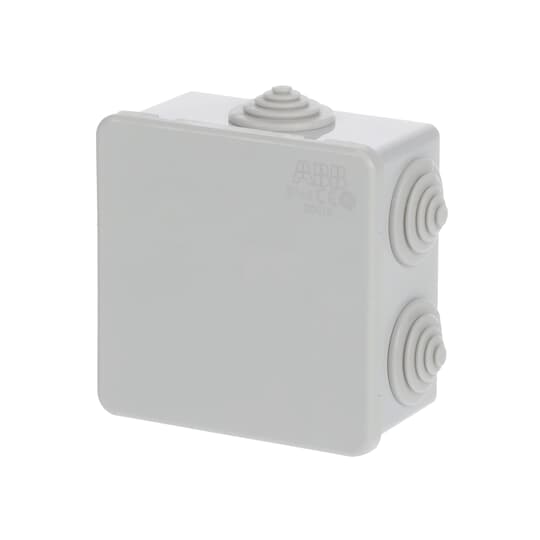 SCATOLA STAGNA IP44 - 650░C -  80X80X40 – Immagine 5 di 6