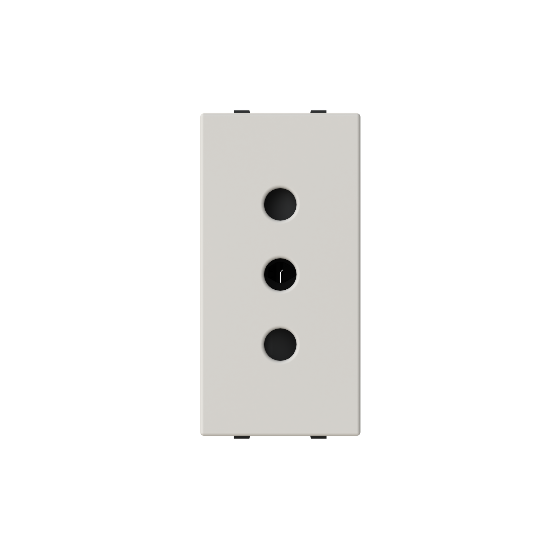 Socket outlet insert/cover Without imprint Dune - Zenit S – Immagine 2 di 3