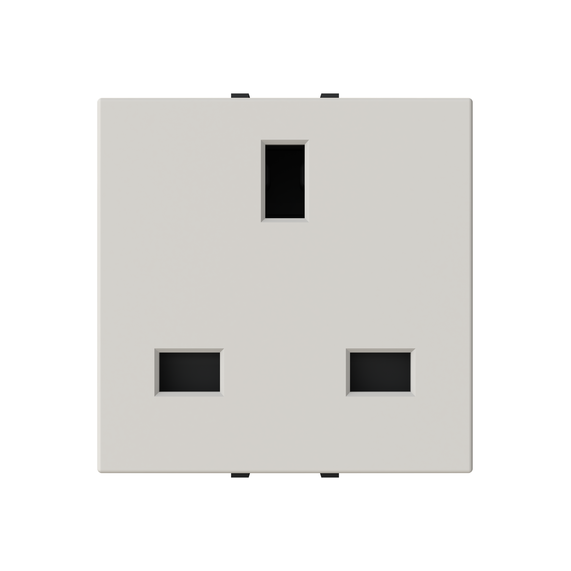 Socket outlet insert/cover Without imprint Dune - Zenit S – Immagine 2 di 3