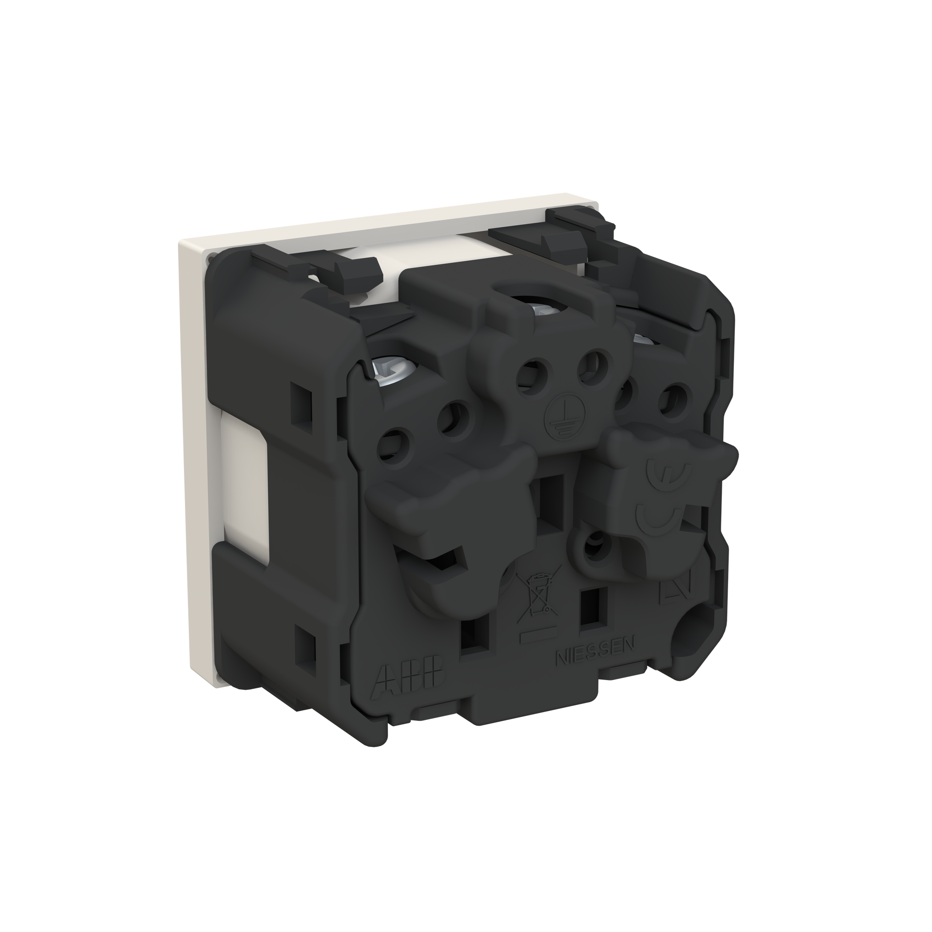 Socket outlet insert/cover Without imprint Dune - Zenit S – Immagine 2 di 3